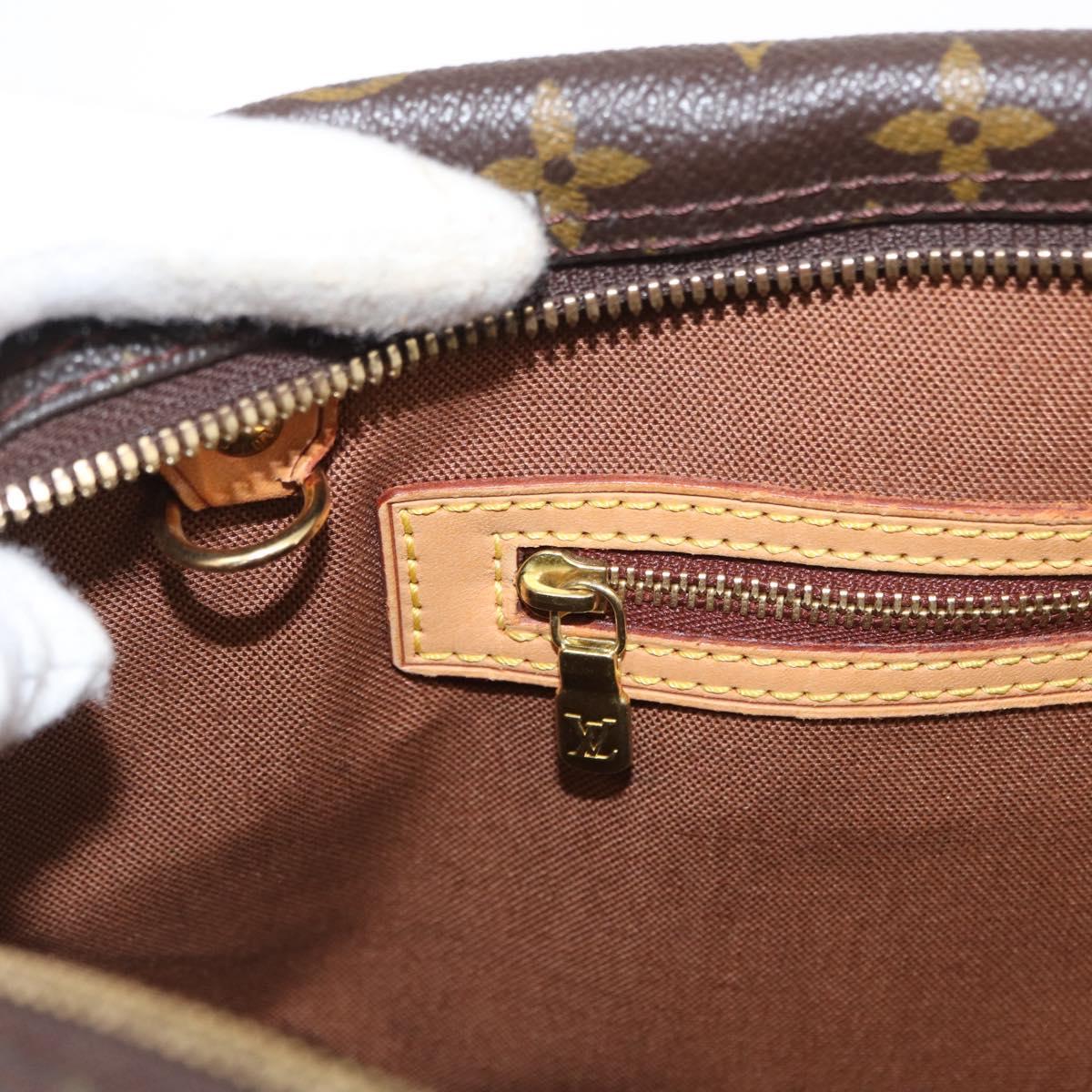 LOUIS VUITTON Monogram Porte Documents Pegas Hand Bag M53343 LV Auth ka1757