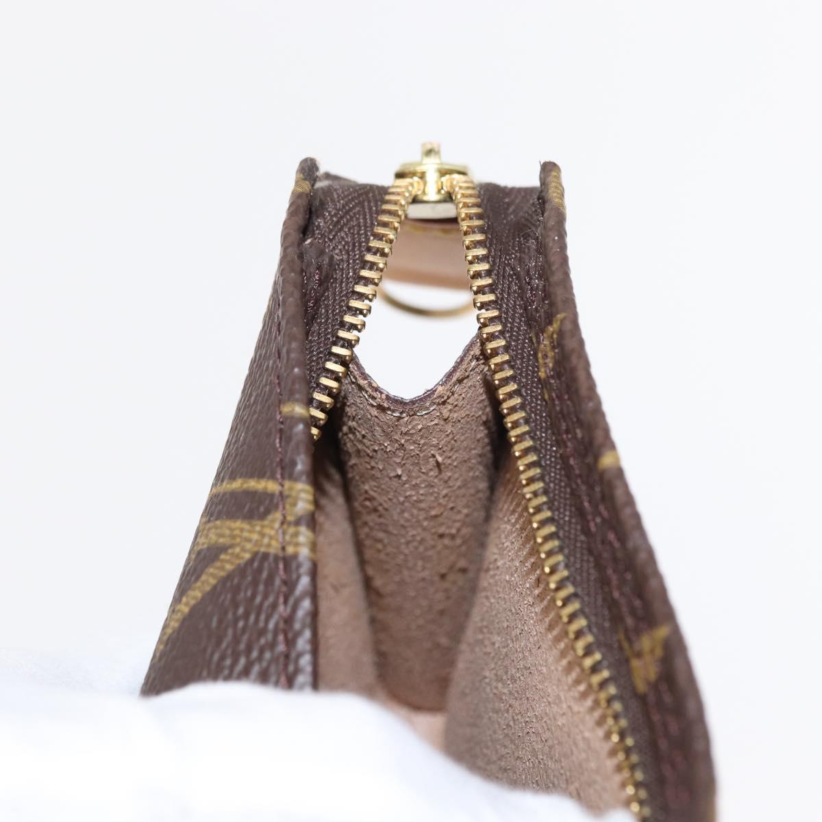 LOUIS VUITTON Monogram Bucket PM Accessory Pouch LV Auth ka176