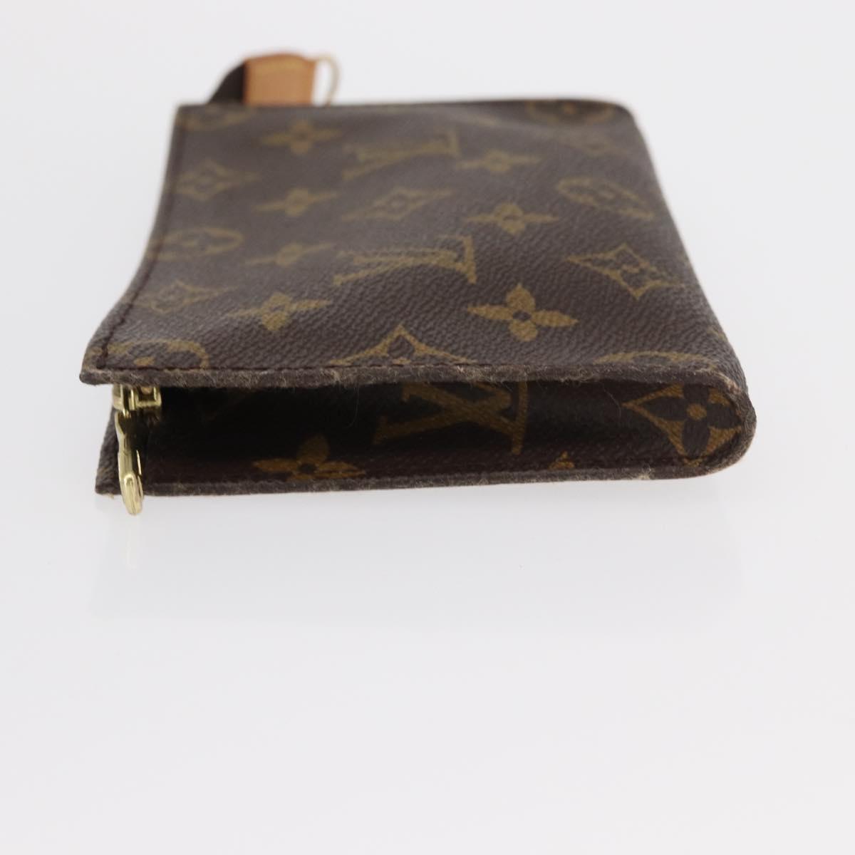 LOUIS VUITTON Monogram Bucket PM Accessory Pouch LV Auth ka176