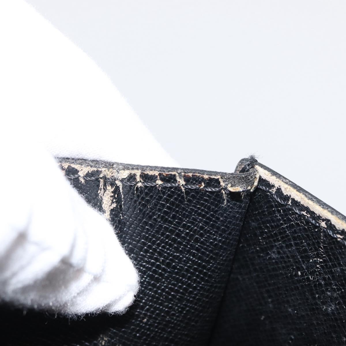 LOUIS VUITTON Epi Porte Documents Senateur Briefcase Black M54452 LV Auth ka1760