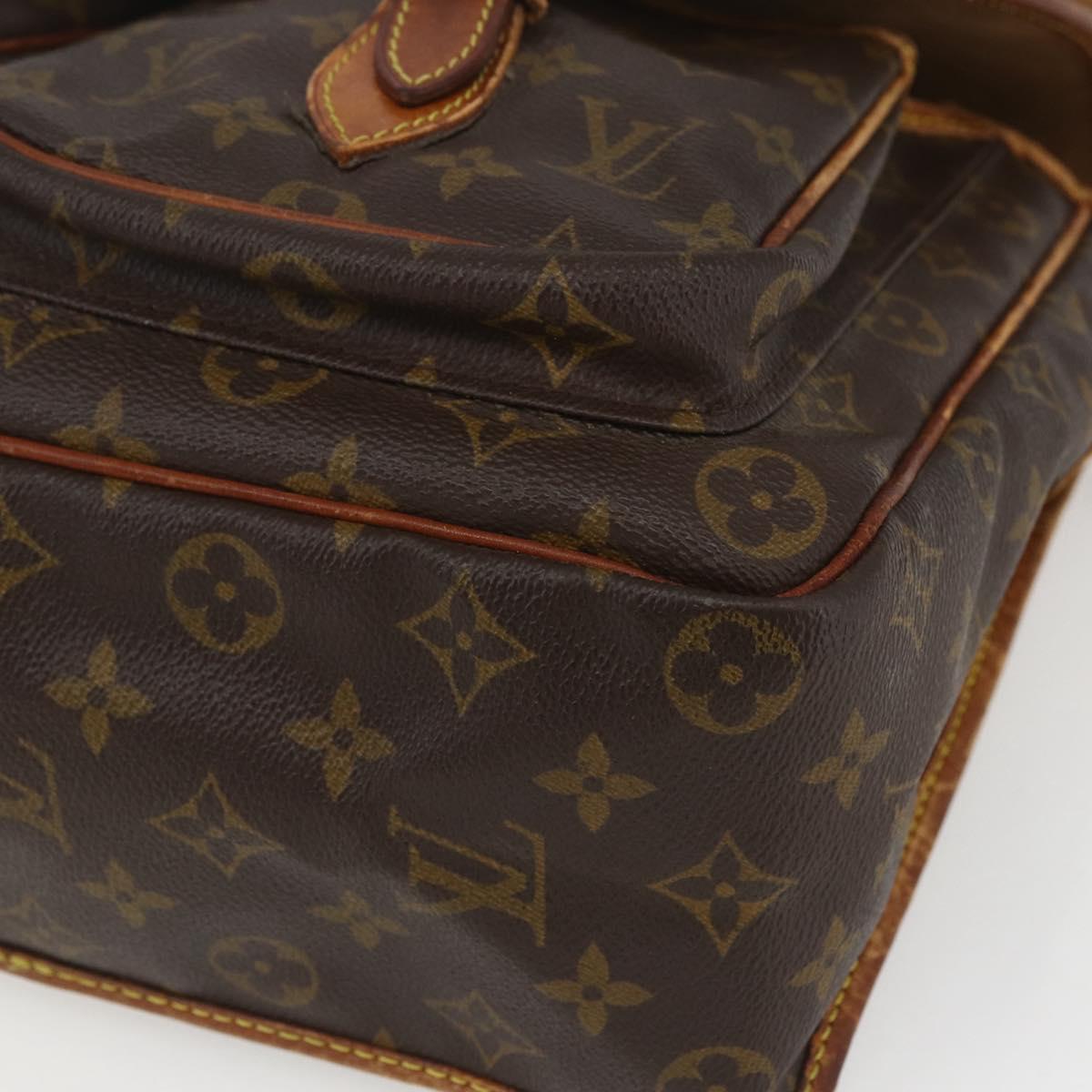 LOUIS VUITTON Monogram Sac Bazas Japon Shoulder Bag M99013 LV Auth ka1763