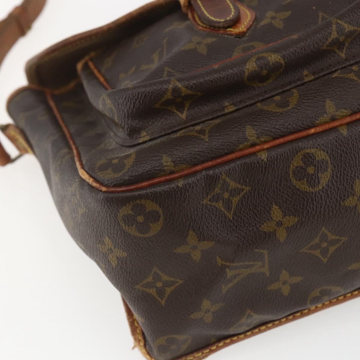 LOUIS VUITTON Monogram Sac Bazas Japon Shoulder Bag M99013 LV Auth ka1763