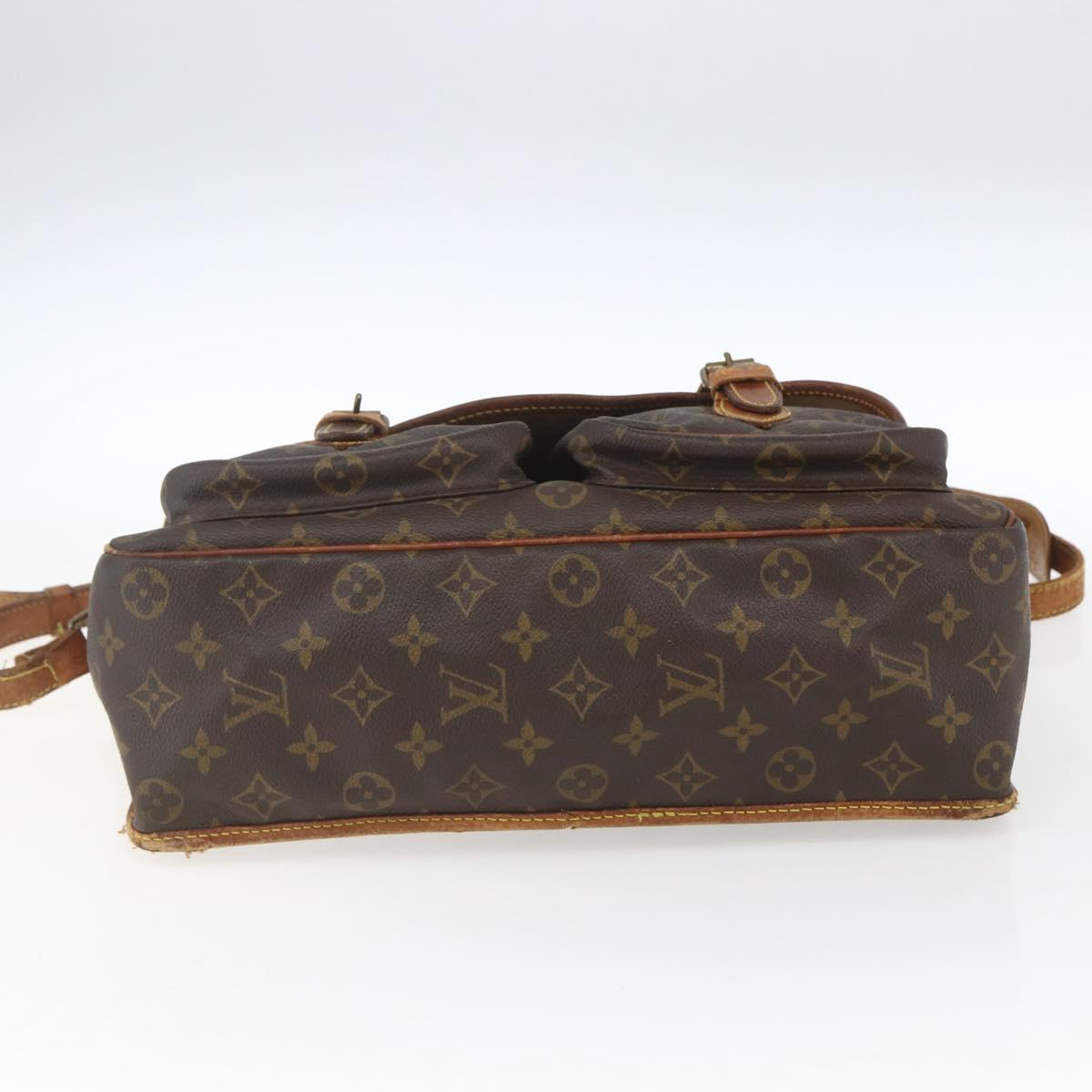 LOUIS VUITTON Monogram Sac Bazas Japon Shoulder Bag M99013 LV Auth ka1763