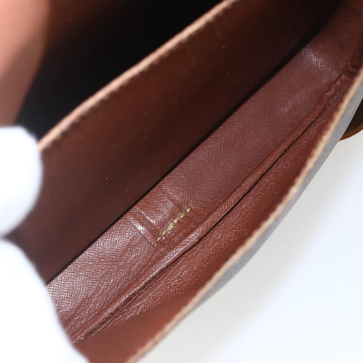 LOUIS VUITTON Monogram Cartouchiere GM Shoulder Bag M51252 LV Auth ka1764