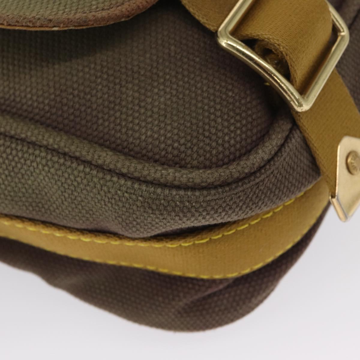 LOUIS VUITTON Antigua Buzzus PM Shoulder Bag Brown M40080 LV Auth ka1767