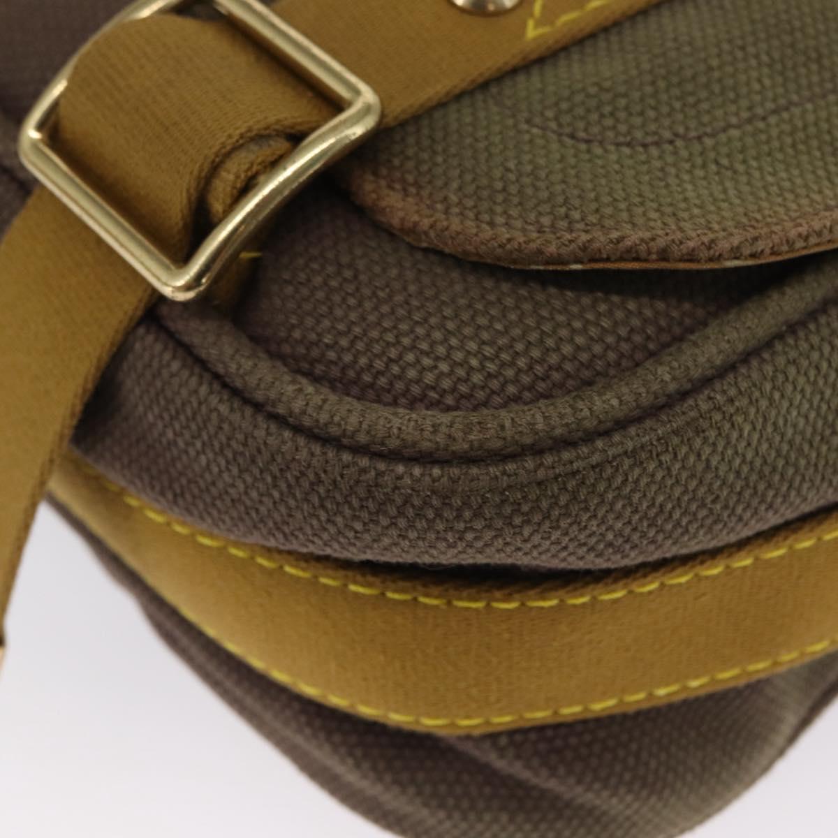 LOUIS VUITTON Antigua Buzzus PM Shoulder Bag Brown M40080 LV Auth ka1767