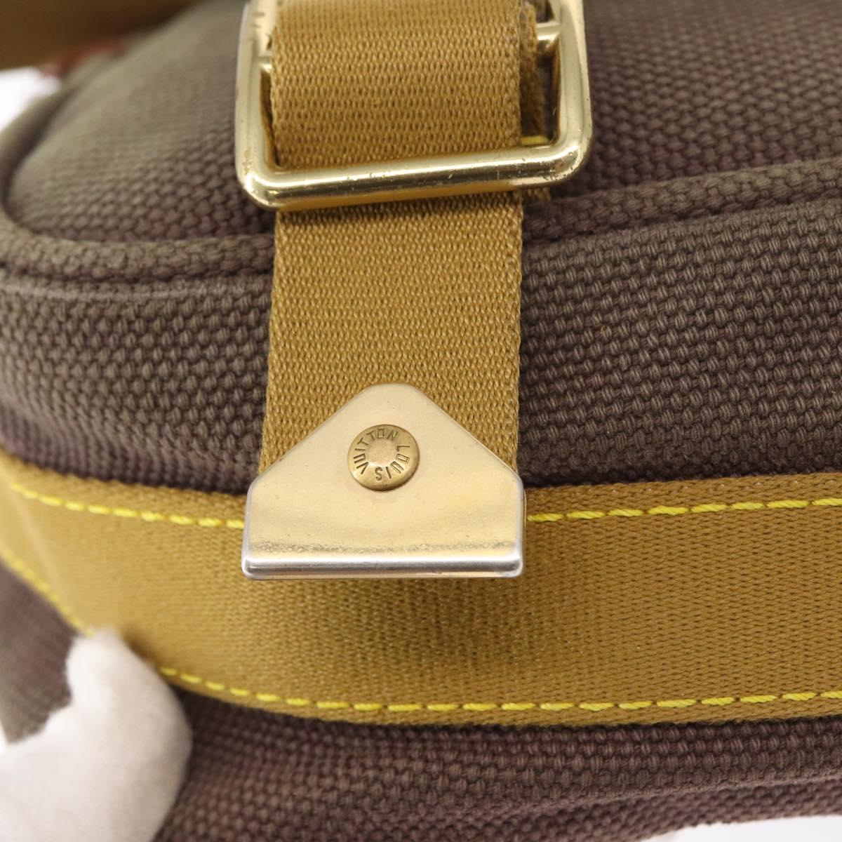 LOUIS VUITTON Antigua Buzzus PM Shoulder Bag Brown M40080 LV Auth ka1767