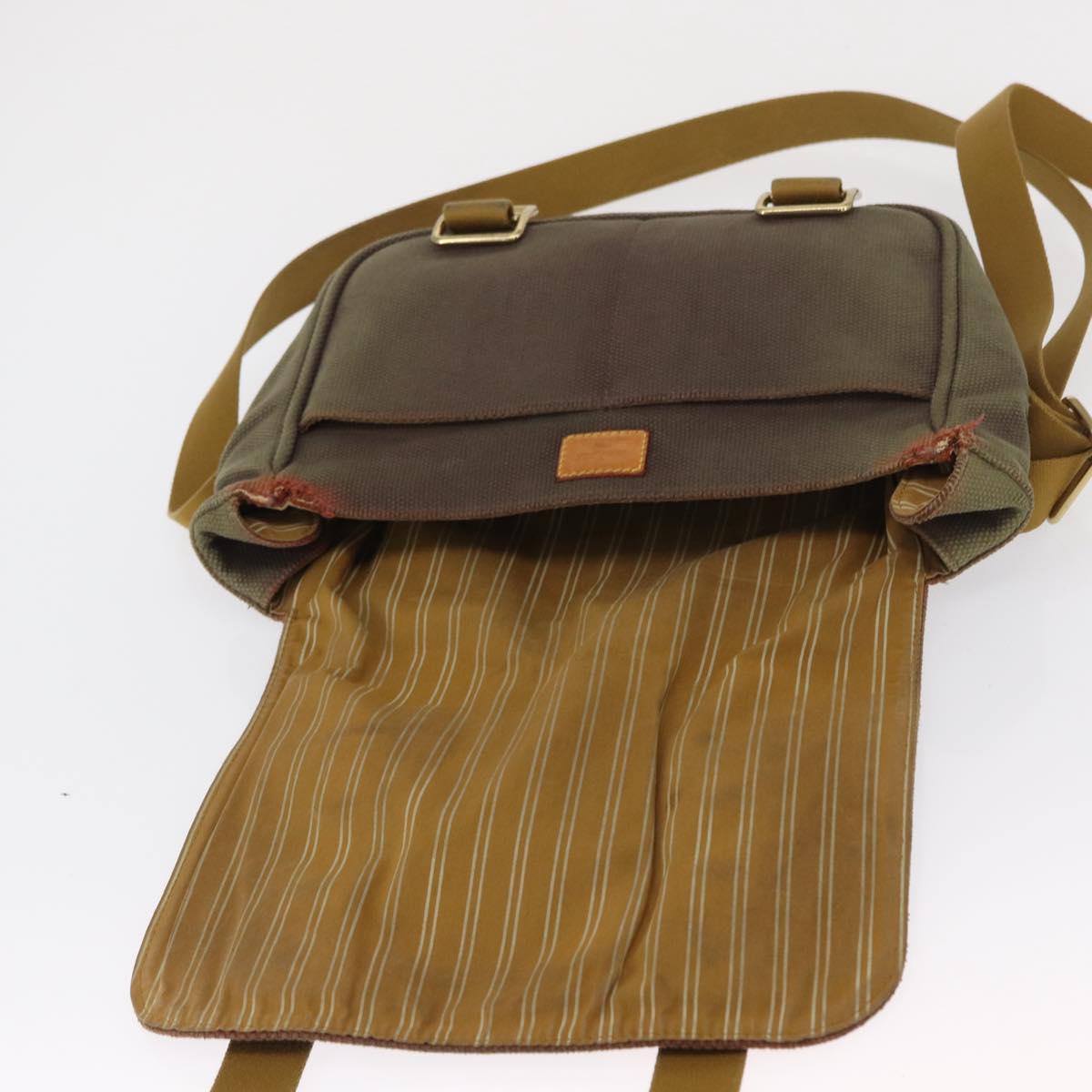 LOUIS VUITTON Antigua Buzzus PM Shoulder Bag Brown M40080 LV Auth ka1767