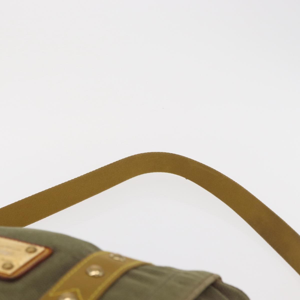 LOUIS VUITTON Antigua Buzzus PM Shoulder Bag Brown M40080 LV Auth ka1767