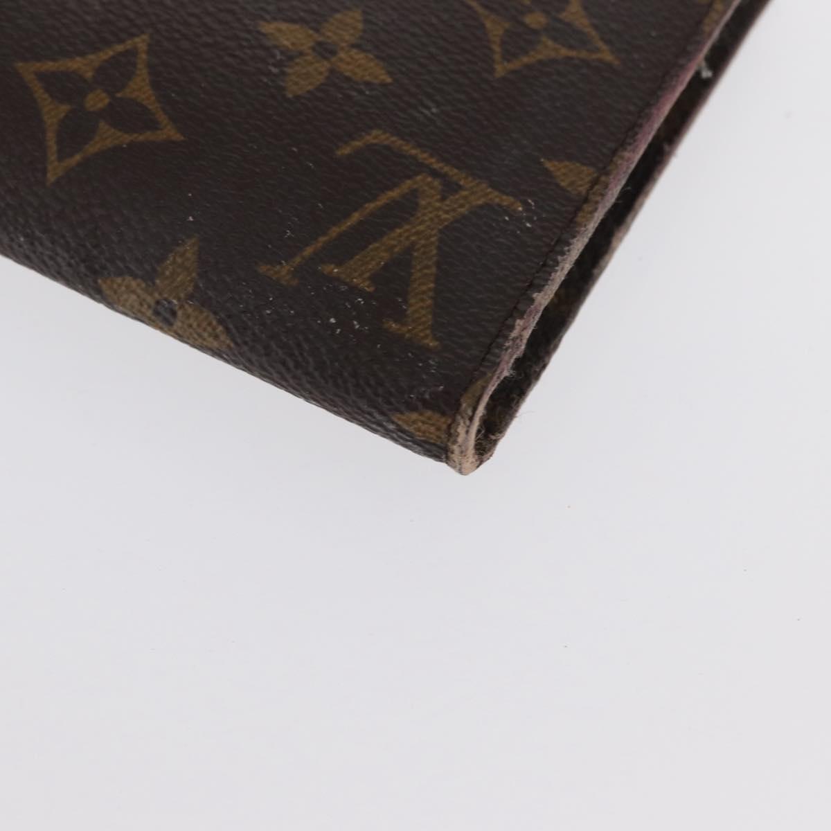 LOUIS VUITTON Monogram Bucket GM Accessory Pouch LV Auth ka1768