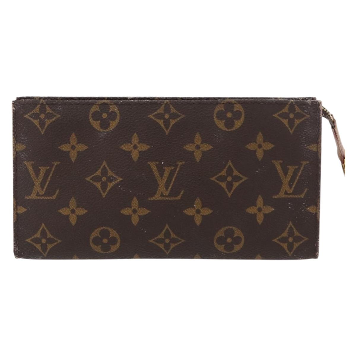 LOUIS VUITTON Monogram Bucket GM Accessory Pouch LV Auth ka1768