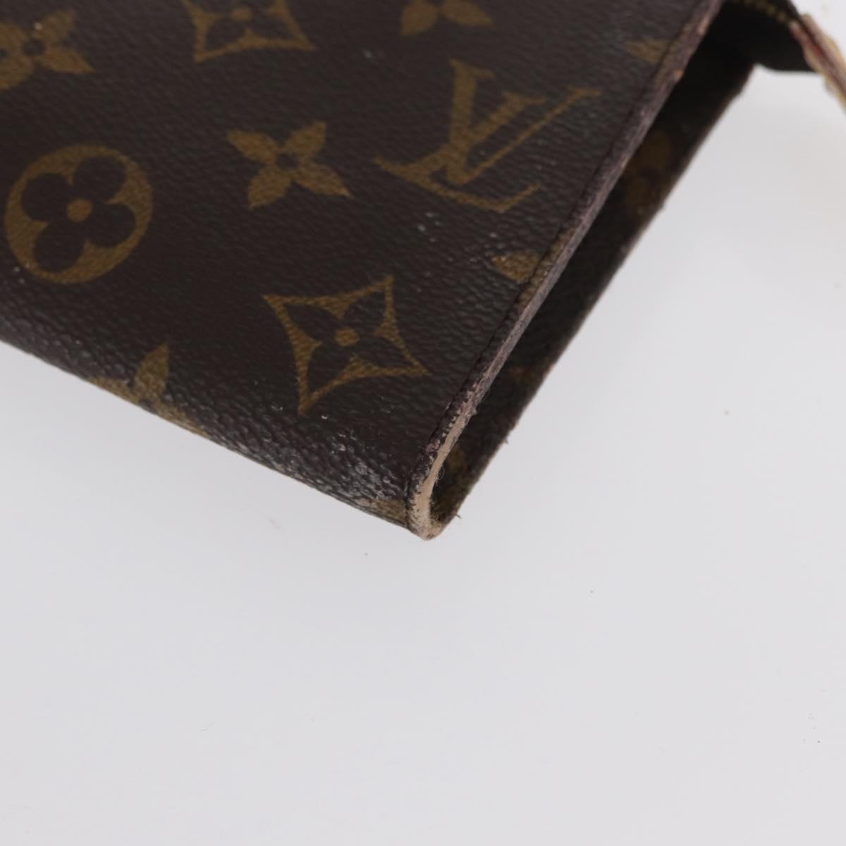 LOUIS VUITTON Monogram Bucket GM Accessory Pouch LV Auth ka1768