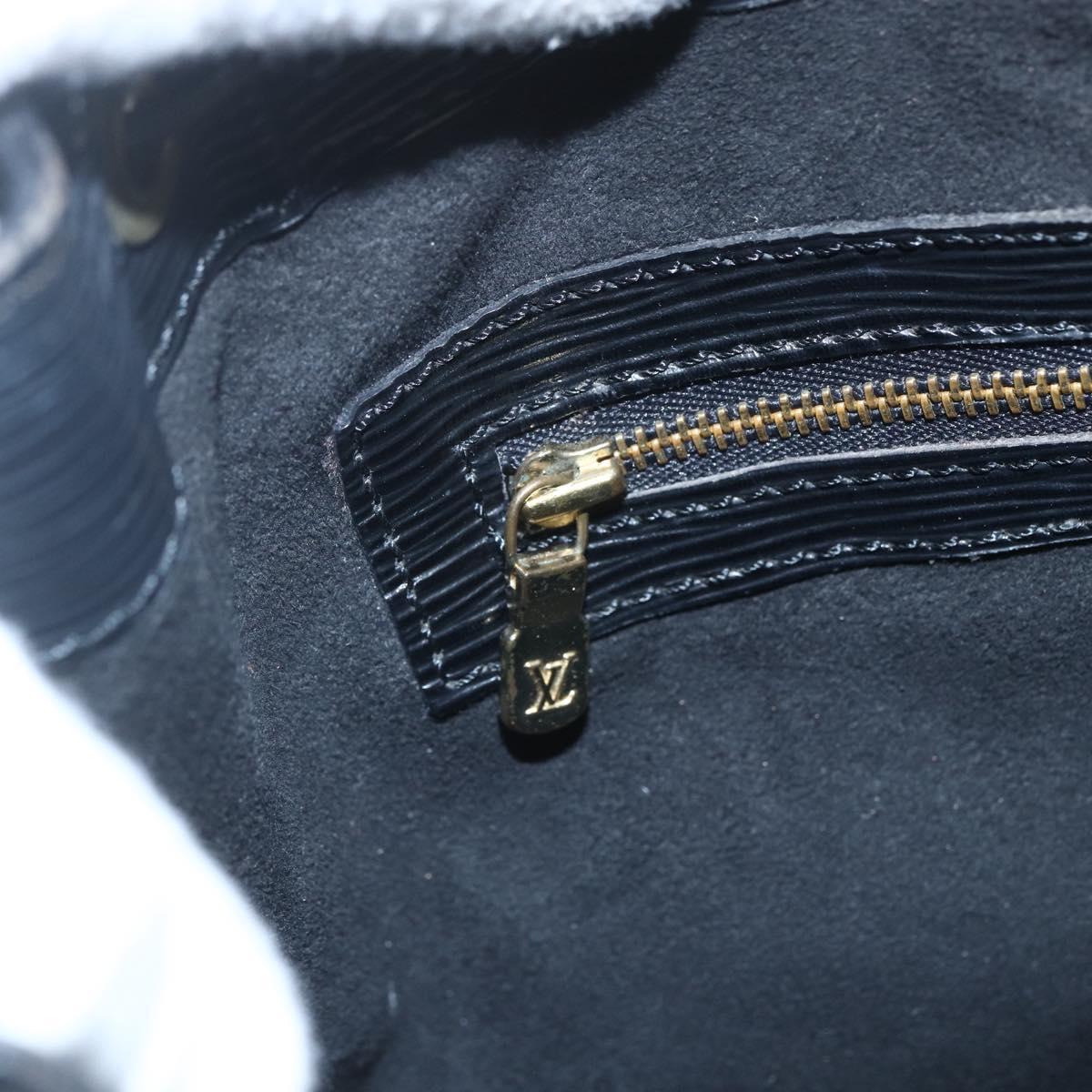 LOUIS VUITTON Epi Petit Noe Shoulder Bag Black M44102 LV Auth ka1772A