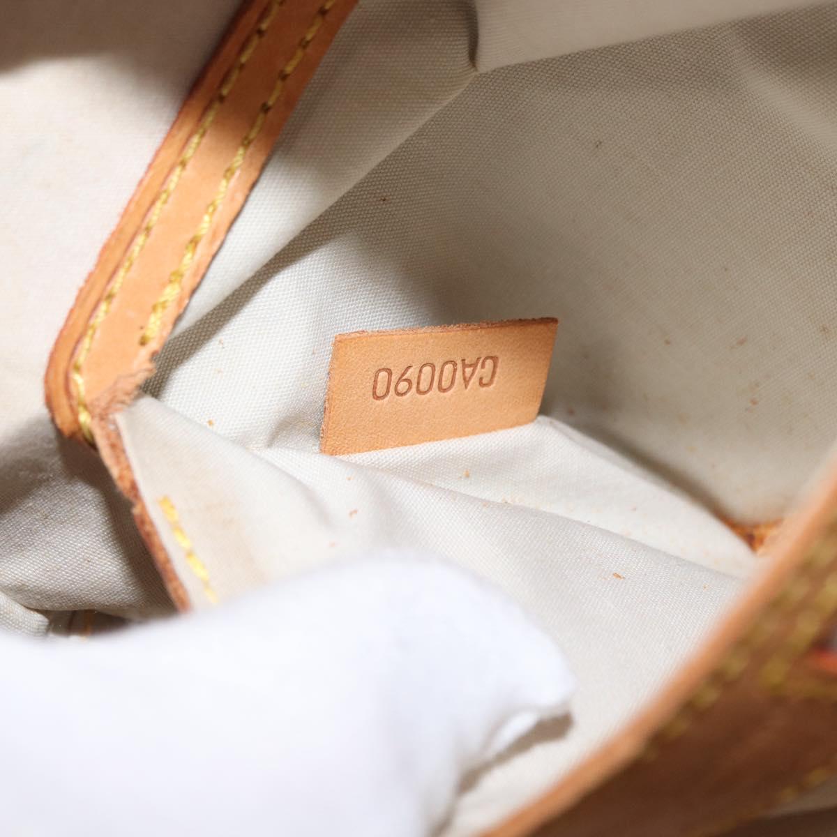 LOUIS VUITTON Monogram Mini Jeanne GM Shoulder Bag Blue M92000 LV Auth ka1773