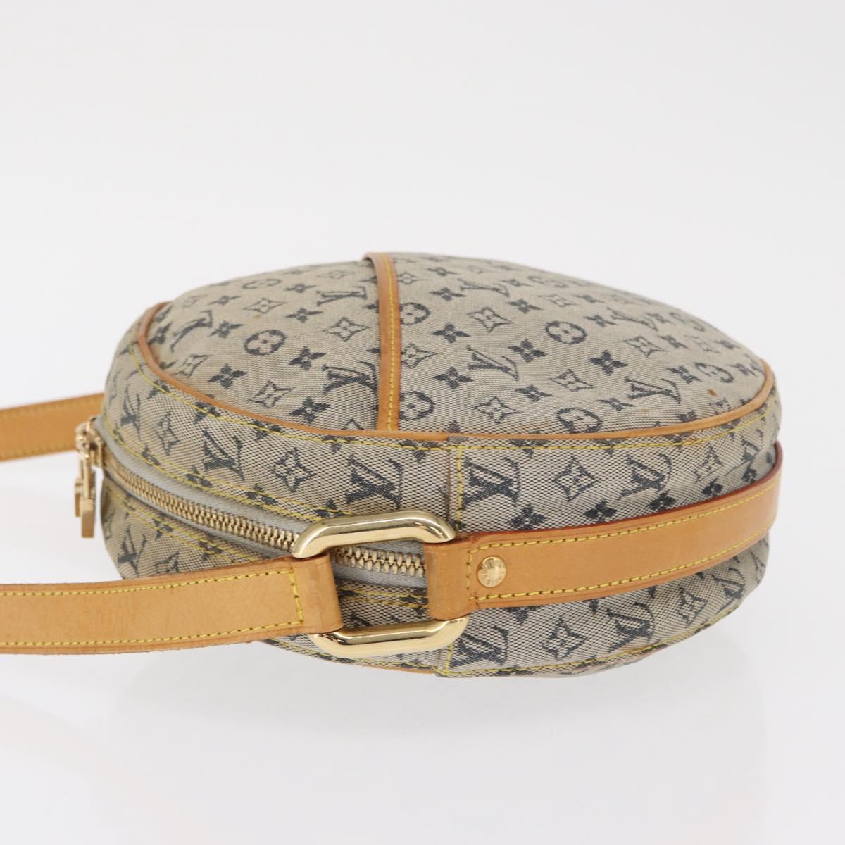 LOUIS VUITTON Monogram Mini Jeanne GM Shoulder Bag Blue M92000 LV Auth ka1773