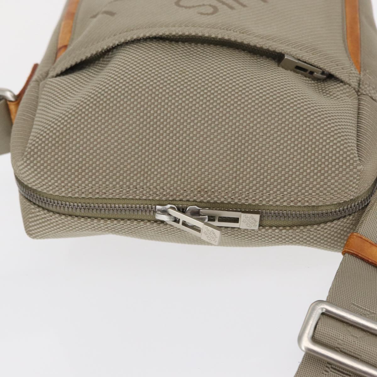 LOUIS VUITTON Damier Geant Sitadan Shoulder Bag Beige Sabre M93041 Auth ka1774