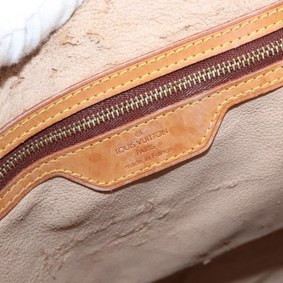 LOUIS VUITTON Monogram Bucket GM Shoulder Bag M42236 LV Auth ka1778