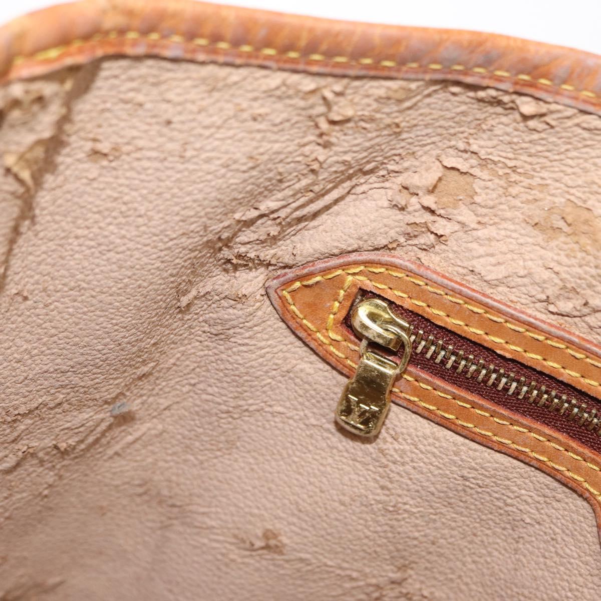 LOUIS VUITTON Monogram Bucket GM Shoulder Bag M42236 LV Auth ka1778