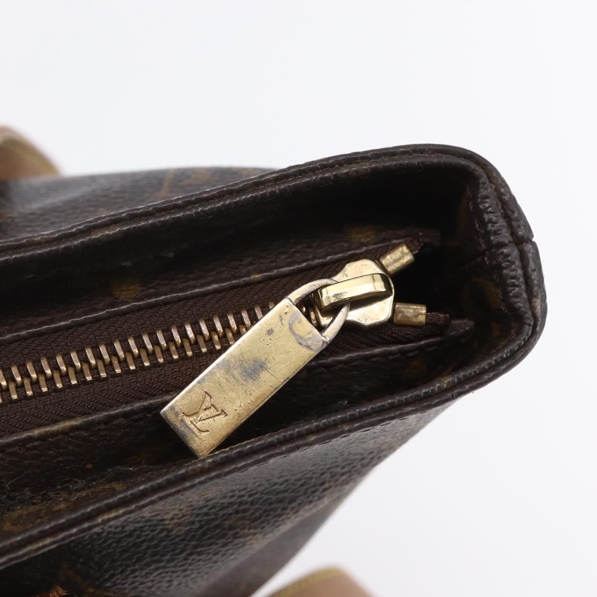 LOUIS VUITTON Monogram Cabas Piano Tote Bag M51148 LV Auth ka178