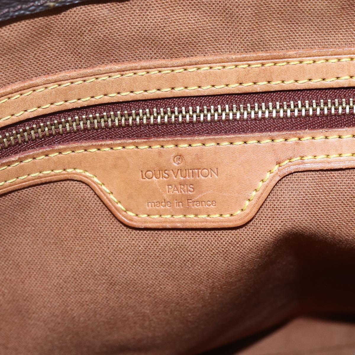 LOUIS VUITTON Monogram Cabas Piano Tote Bag M51148 LV Auth ka178