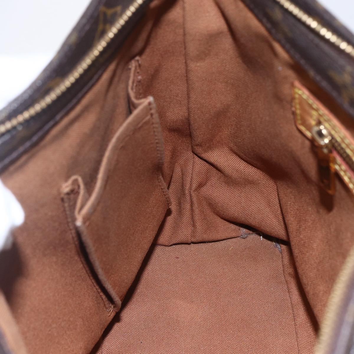 LOUIS VUITTON Monogram Cabas Piano Tote Bag M51148 LV Auth ka178