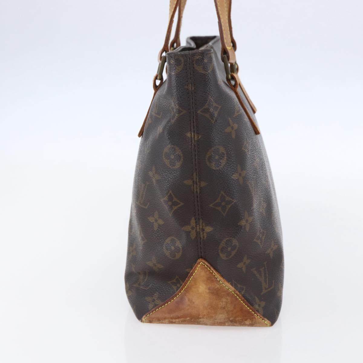 LOUIS VUITTON Monogram Cabas Piano Tote Bag M51148 LV Auth ka178