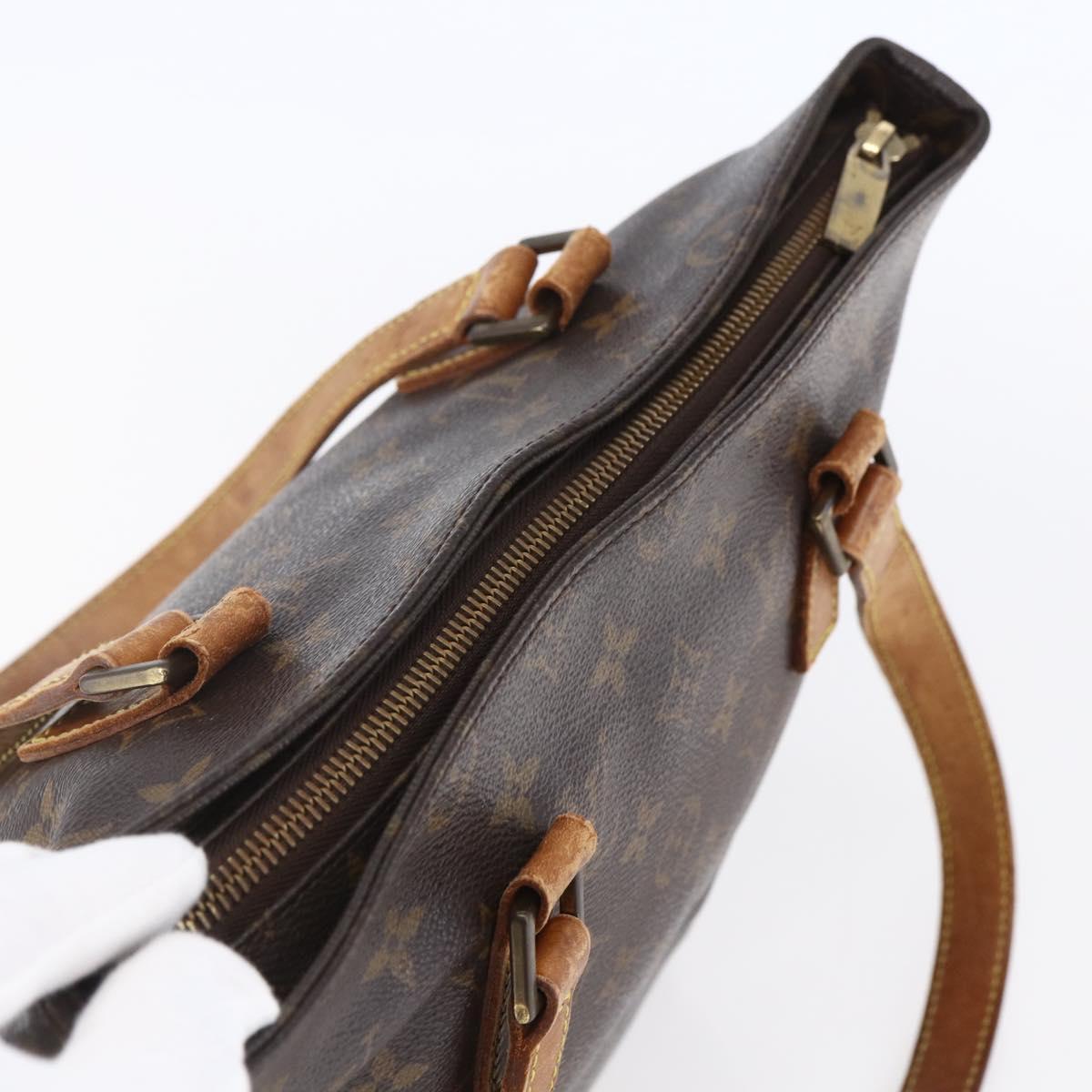 LOUIS VUITTON Monogram Cabas Piano Tote Bag M51148 LV Auth ka178