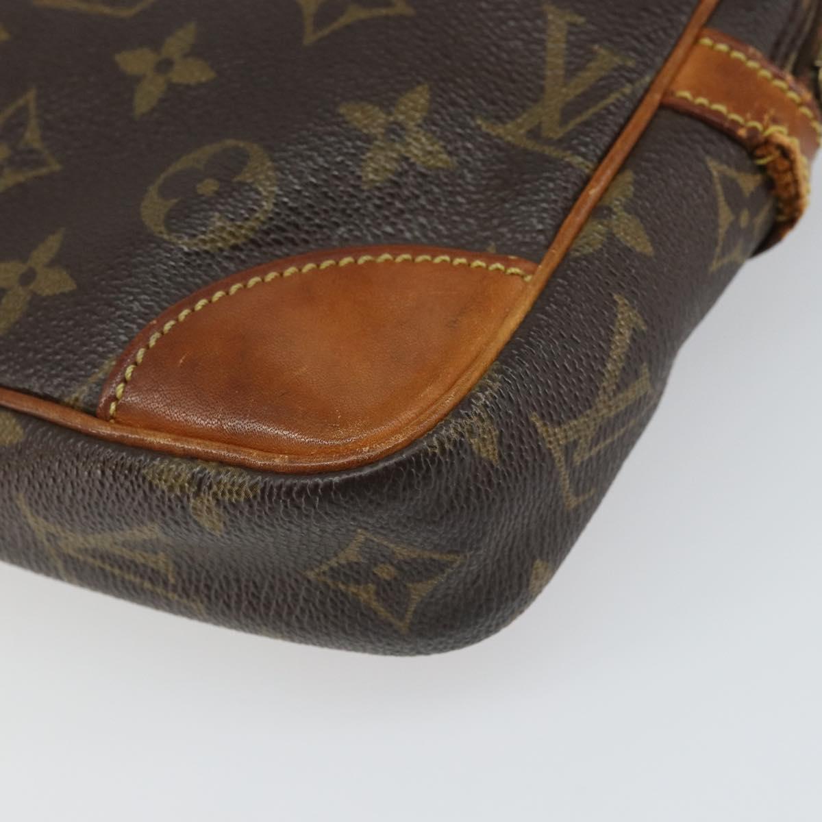 LOUIS VUITTON Monogram Marly Dragonne GM Clutch Bag M51825 LV Auth ka1780