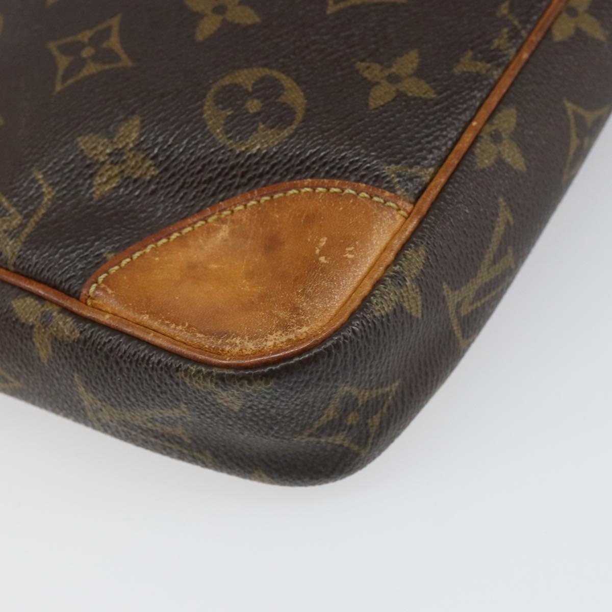 LOUIS VUITTON Monogram Marly Dragonne GM Clutch Bag M51825 LV Auth ka1780