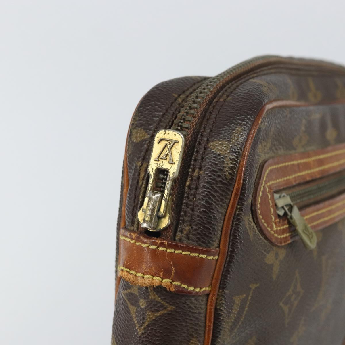 LOUIS VUITTON Monogram Marly Dragonne GM Clutch Bag M51825 LV Auth ka1780