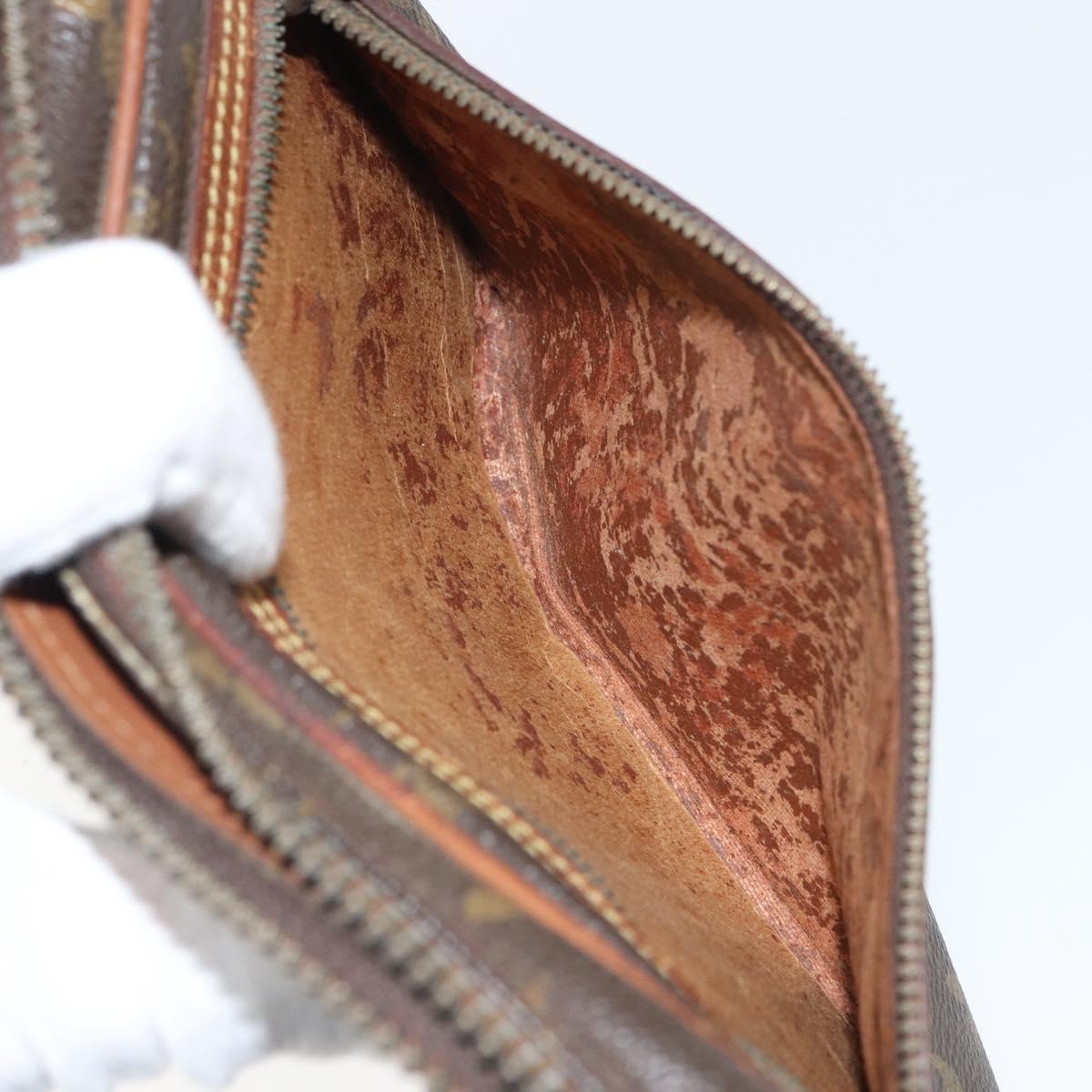 LOUIS VUITTON Monogram Marly Dragonne GM Clutch Bag M51825 LV Auth ka1780