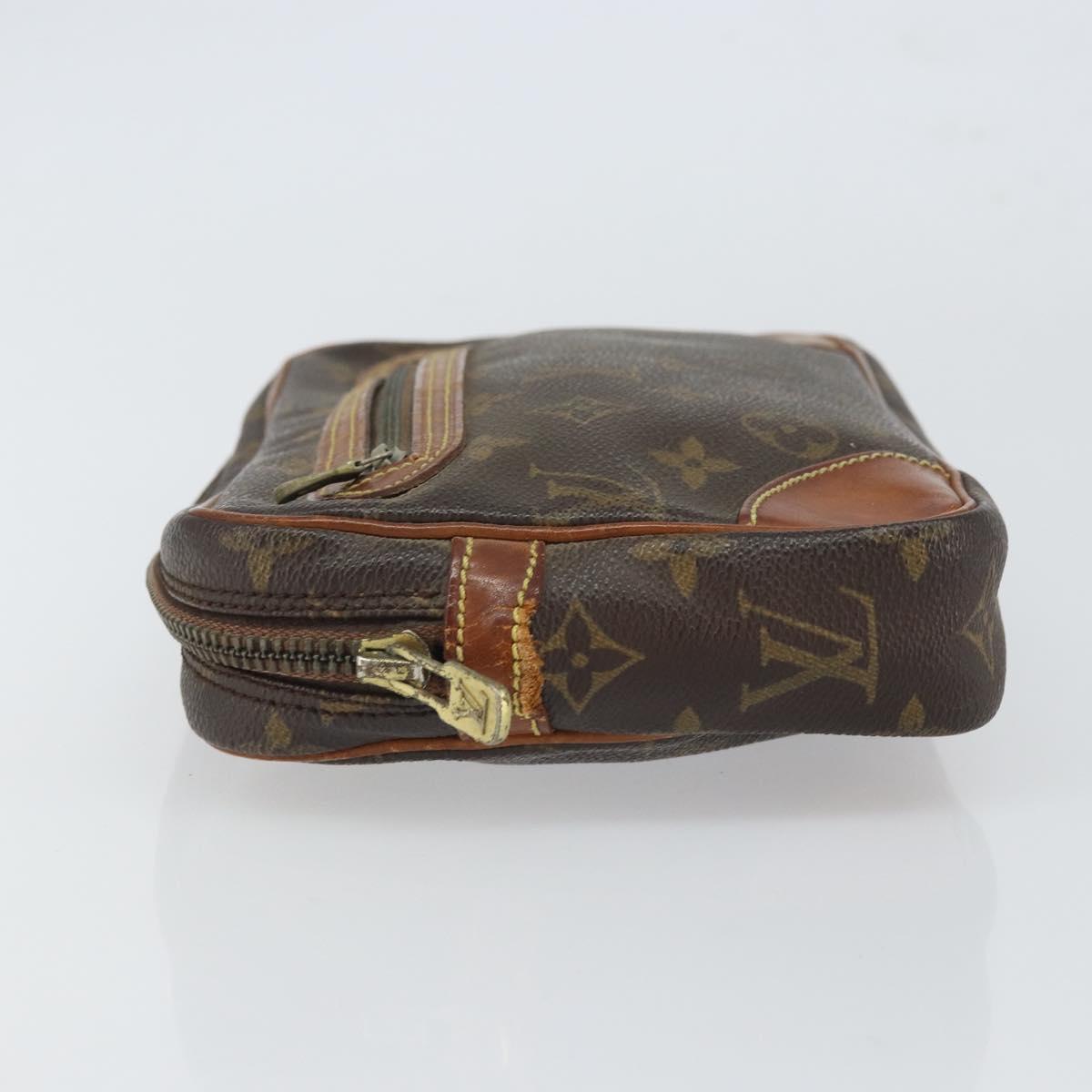 LOUIS VUITTON Monogram Marly Dragonne GM Clutch Bag M51825 LV Auth ka1780