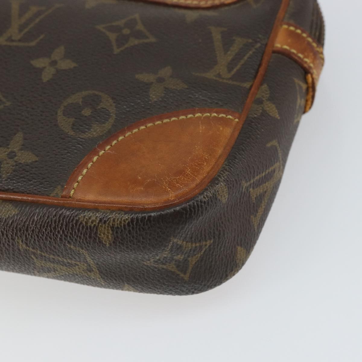 LOUIS VUITTON Monogram Marly Dragonne GM Clutch Bag M51825 LV Auth ka1780