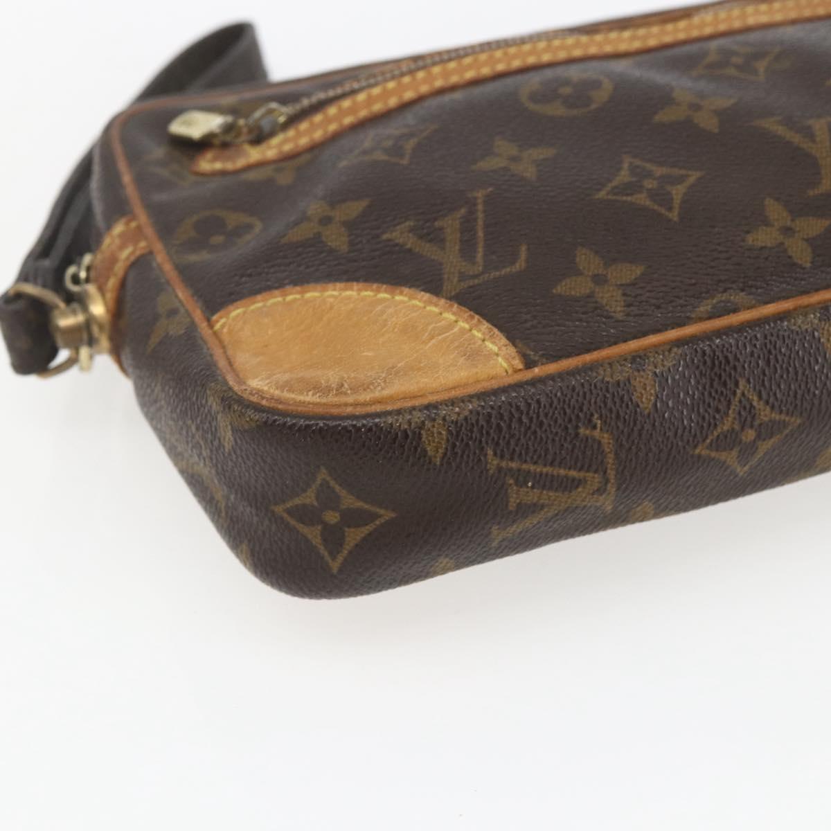 LOUIS VUITTON Monogram Marly Dragonne GM Clutch Bag M51825 LV Auth ka1784