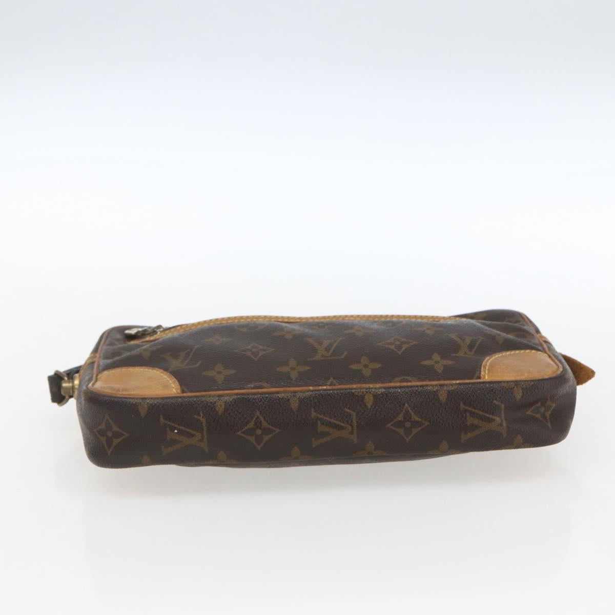 LOUIS VUITTON Monogram Marly Dragonne GM Clutch Bag M51825 LV Auth ka1784