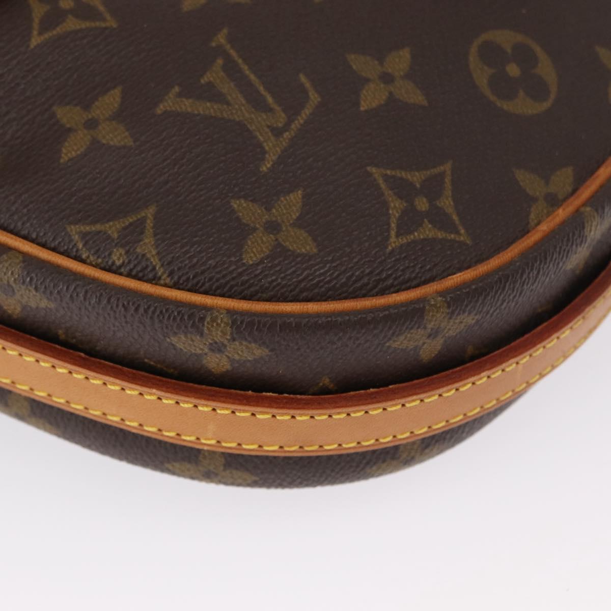 LOUIS VUITTON Monogram Jeune Fille MM Shoulder Bag M51226 LV Auth ka1788