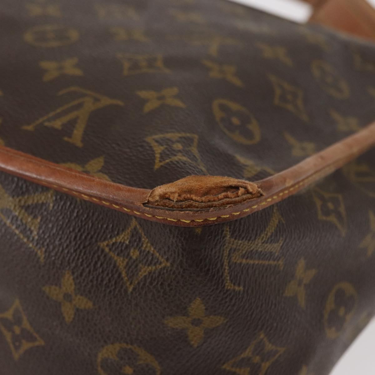 LOUIS VUITTON Monogram Gibeciere GM Shoulder Bag M42246 LV Auth ka179