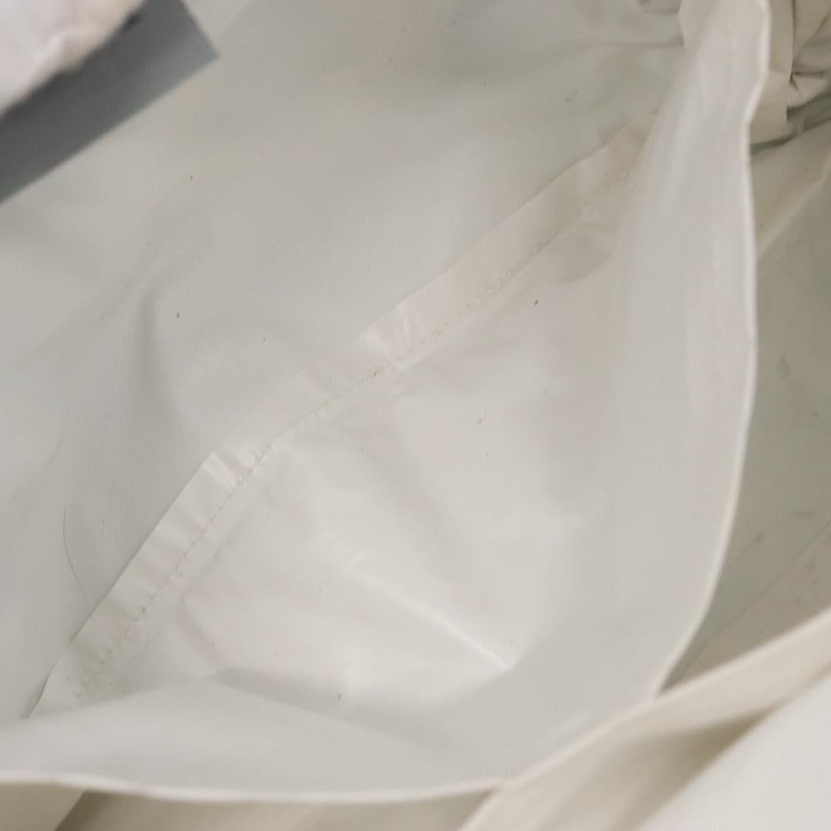 Christian Dior Trotter Canvas Hand Bag Pile Blue Auth ka1808