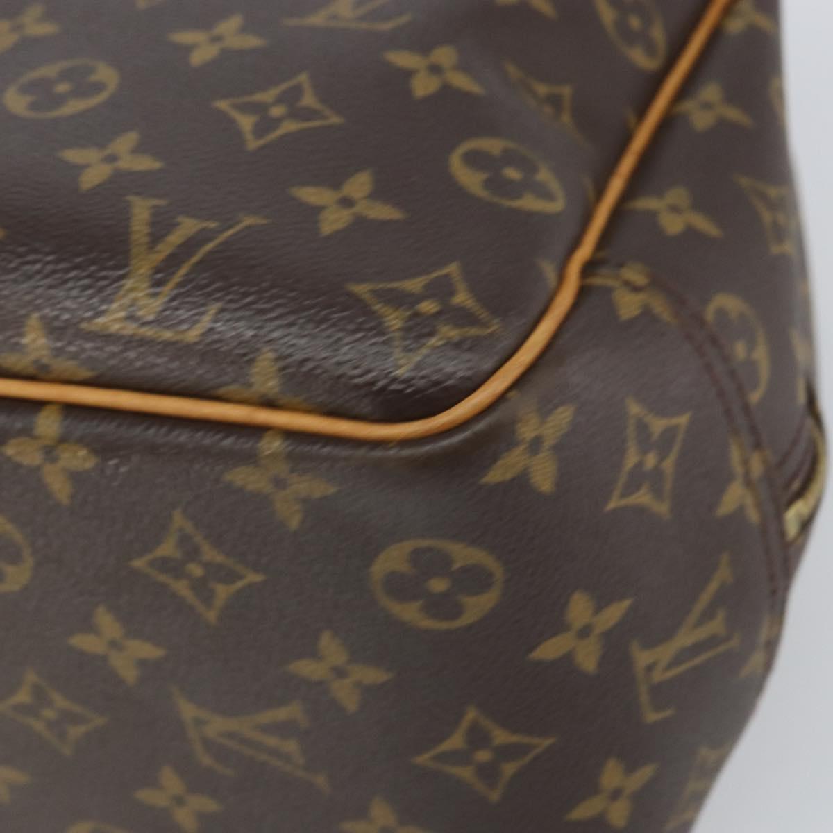 LOUIS VUITTON Monogram Deauville Hand Bag M47270 LV Auth ka1811