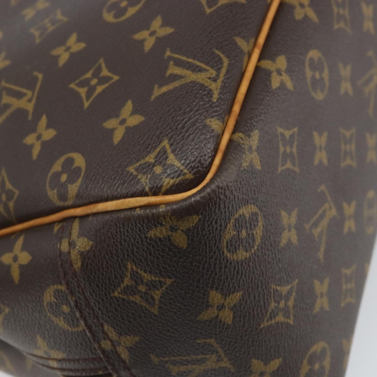 LOUIS VUITTON Monogram Deauville Hand Bag M47270 LV Auth ka1811