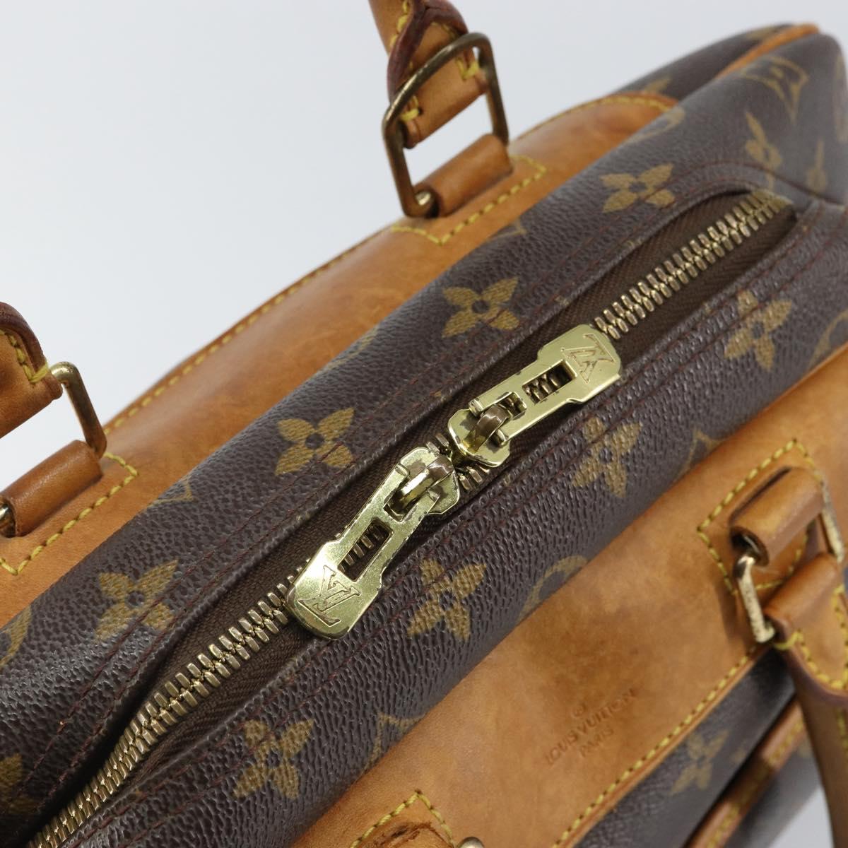 LOUIS VUITTON Monogram Deauville Hand Bag M47270 LV Auth ka1811