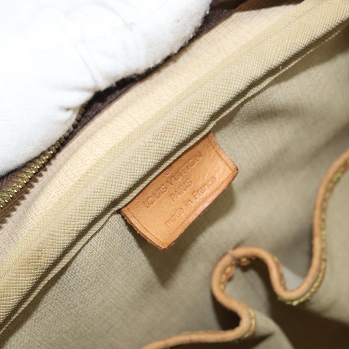 LOUIS VUITTON Monogram Deauville Hand Bag M47270 LV Auth ka1811