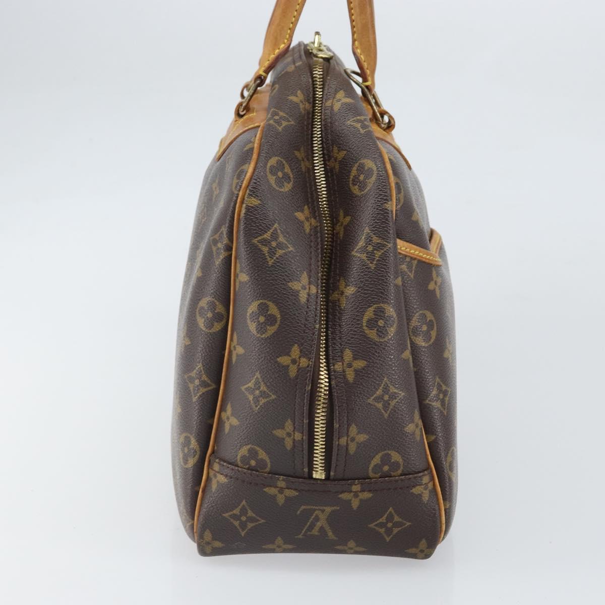 LOUIS VUITTON Monogram Deauville Hand Bag M47270 LV Auth ka1811