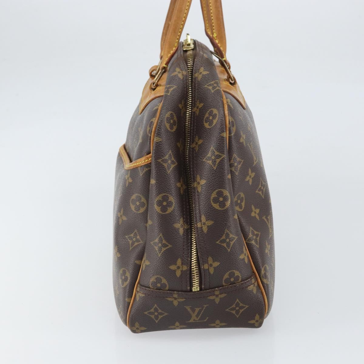 LOUIS VUITTON Monogram Deauville Hand Bag M47270 LV Auth ka1811