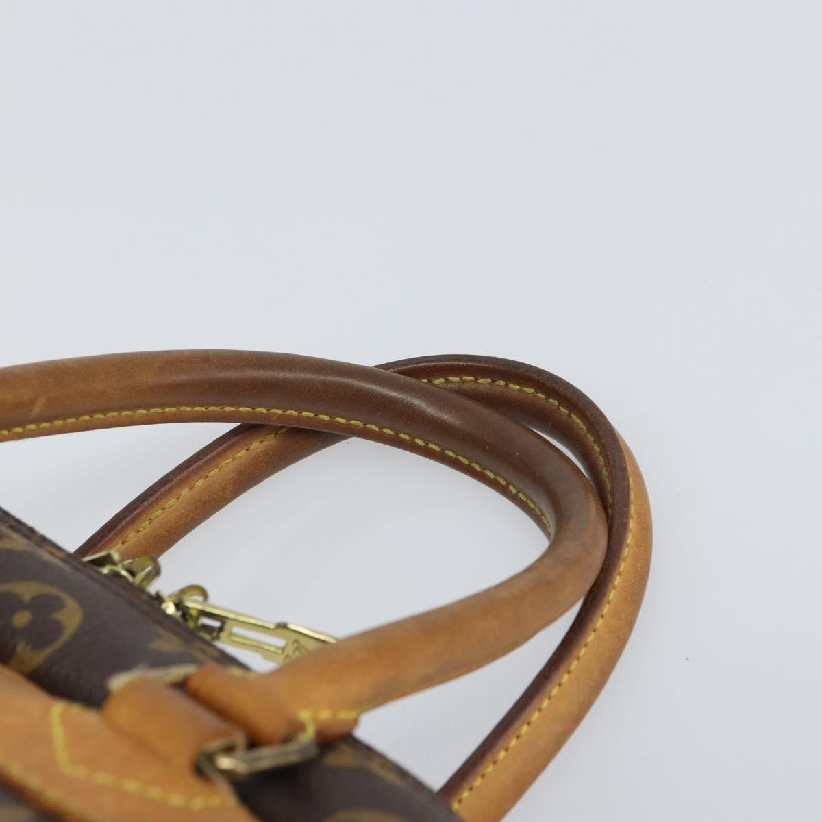 LOUIS VUITTON Monogram Deauville Hand Bag M47270 LV Auth ka1811