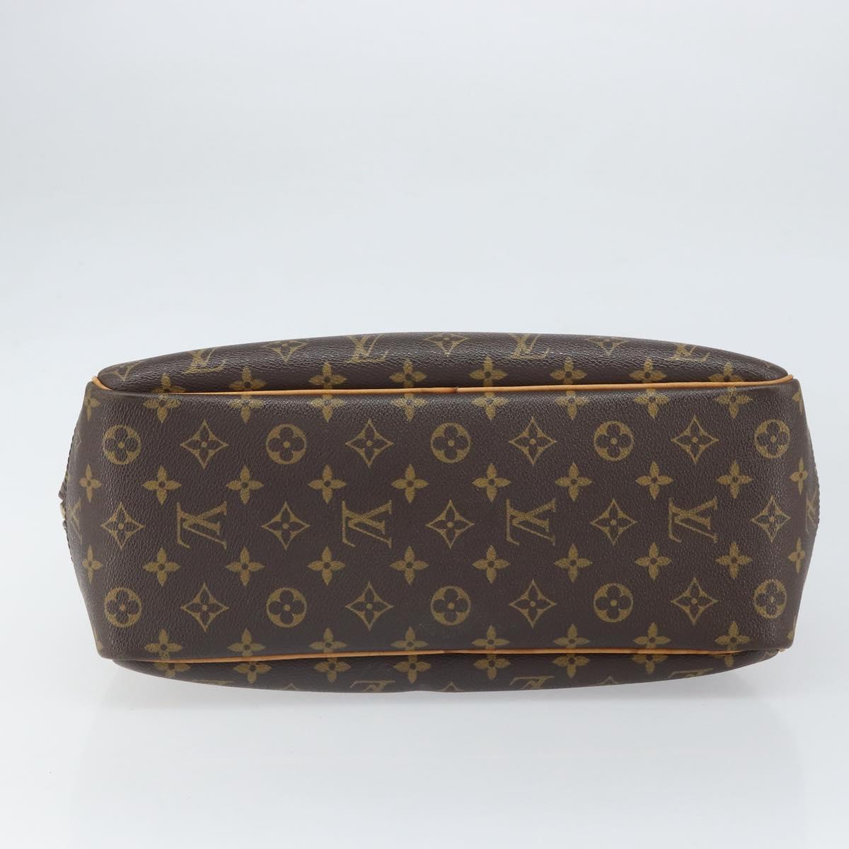 LOUIS VUITTON Monogram Deauville Hand Bag M47270 LV Auth ka1811