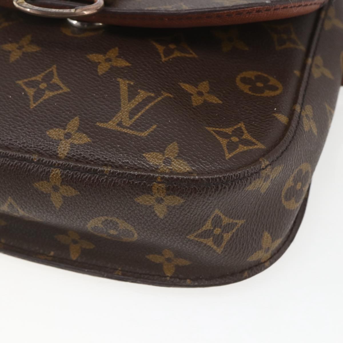 LOUIS VUITTON Monogram Saint Cloud MM Shoulder Bag M51243 LV Auth ka1817