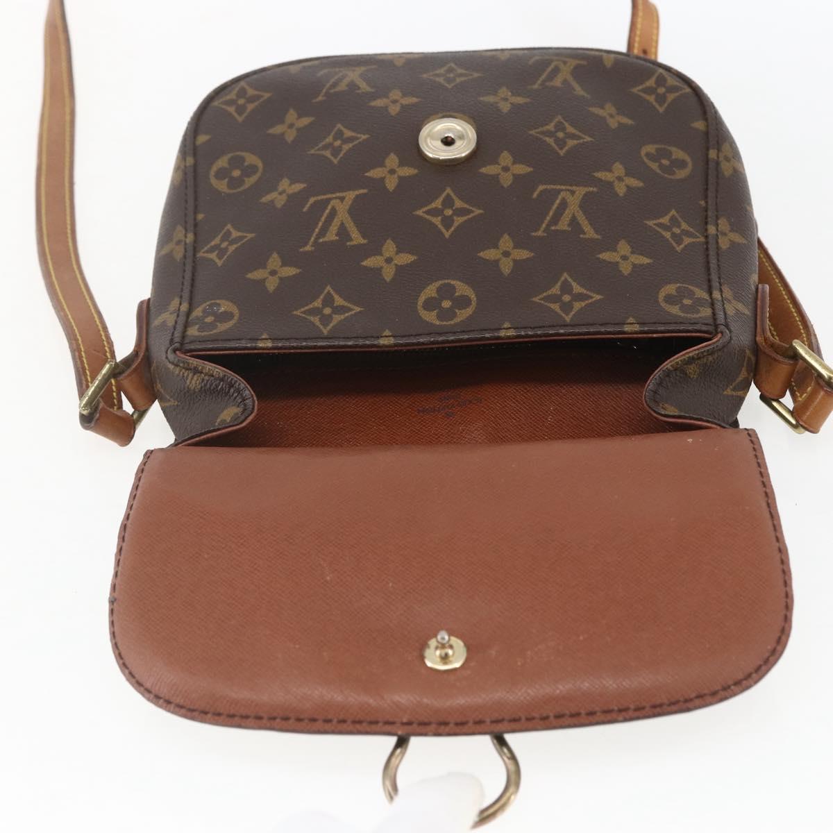 LOUIS VUITTON Monogram Saint Cloud MM Shoulder Bag M51243 LV Auth ka1817