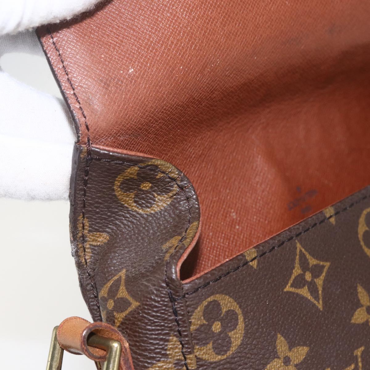 LOUIS VUITTON Monogram Saint Cloud MM Shoulder Bag M51243 LV Auth ka1817