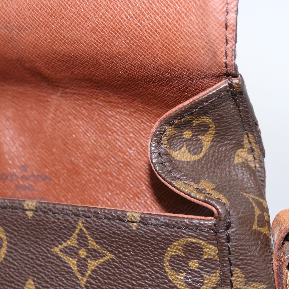 LOUIS VUITTON Monogram Saint Cloud MM Shoulder Bag M51243 LV Auth ka1817